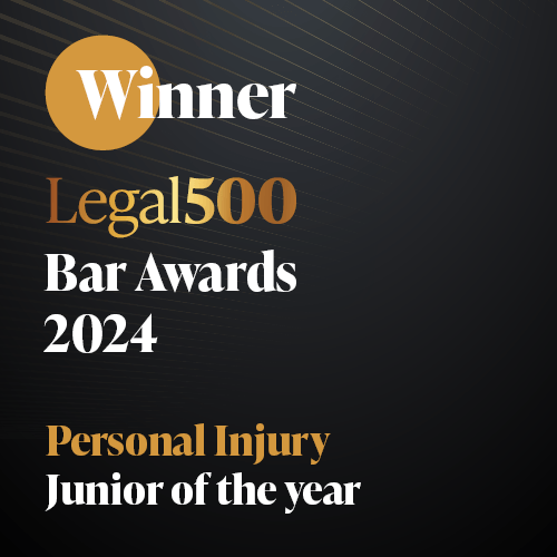 Legal 500 Personal Injury Junior of the Year Award
