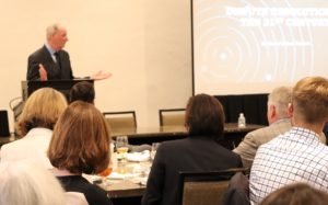 Sir David Foskett lectures in Santa Fe