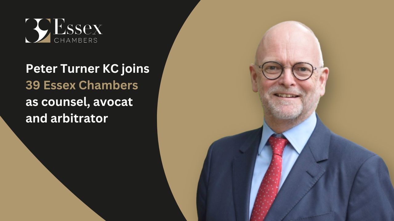 Peter Turner KC Announcement